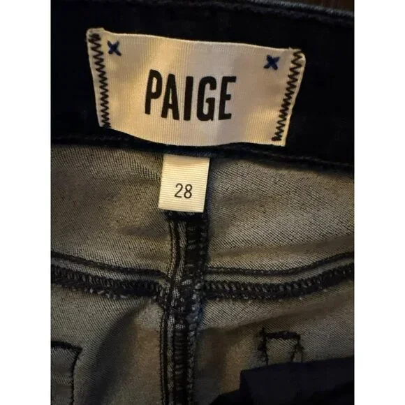 Paige Skyline Ankle Peg Jeans Size 28 - Picture 3 of 8